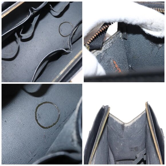 LOUIS VUITTON Epi Riviera Hand Bag Noir Black M48182 LV Auth BA7001 - Picture 15 of 16